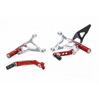 CNC Racing Limited Edition Adjustable Rearsets For Euro 4 MV Agusta F3 675/800, Superveloce, and Dragster